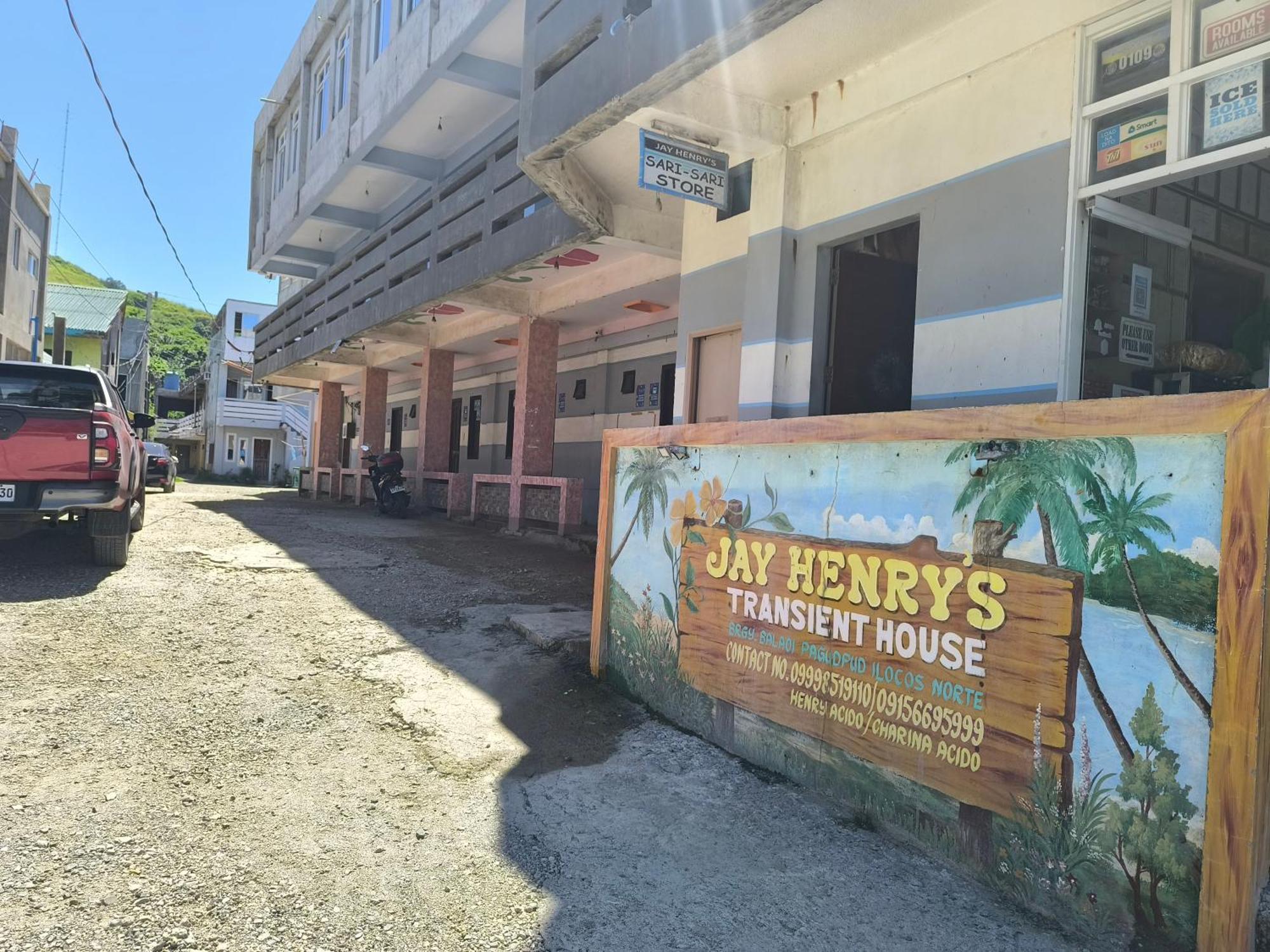 Jay Henry Transient Beach House, B Pagudpud, Blue Lagoon Beach ภายนอก รูปภาพ
